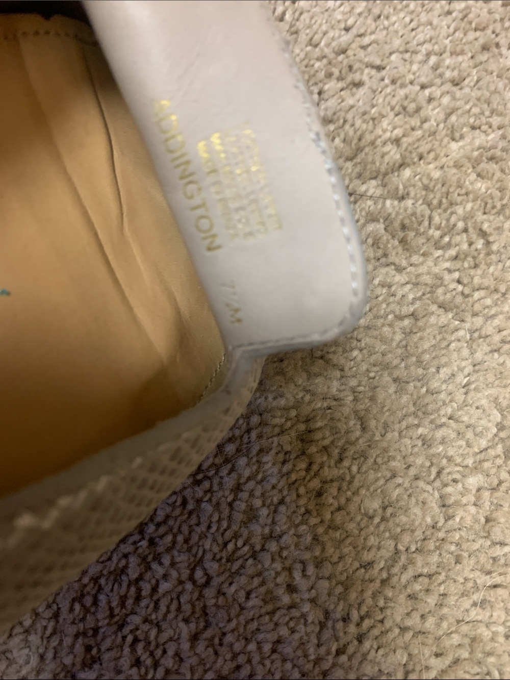 Nurture by Lamaze Light Gray leather Snake-Embossed Slip-Ons 7.5 - Picture 5 of 5